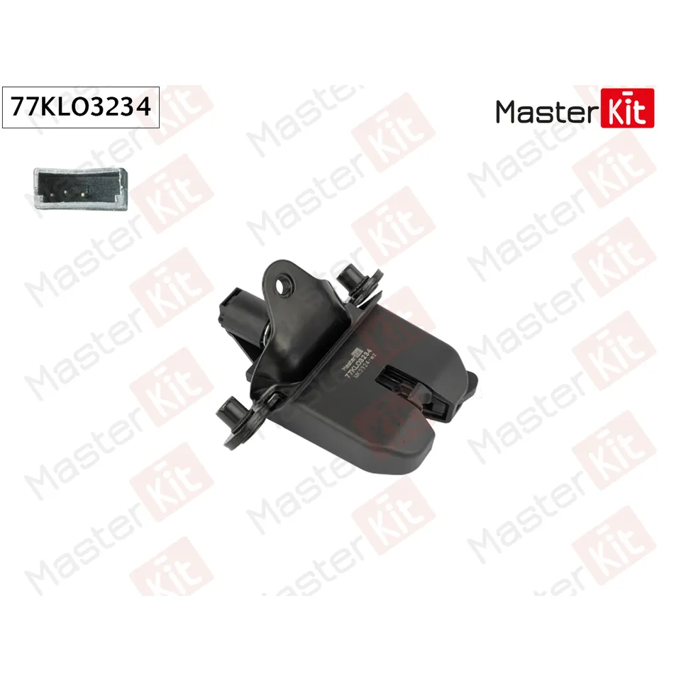 Замок багажника Skoda OCTAVIA II (1Z3, 1Z5) 2004 - 2013 MASTERKIT 77KLO3234