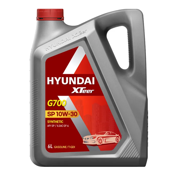 Масло моторное синт. HYUNDAI  XTeer G700 SP 10W30, 6 л 1061012