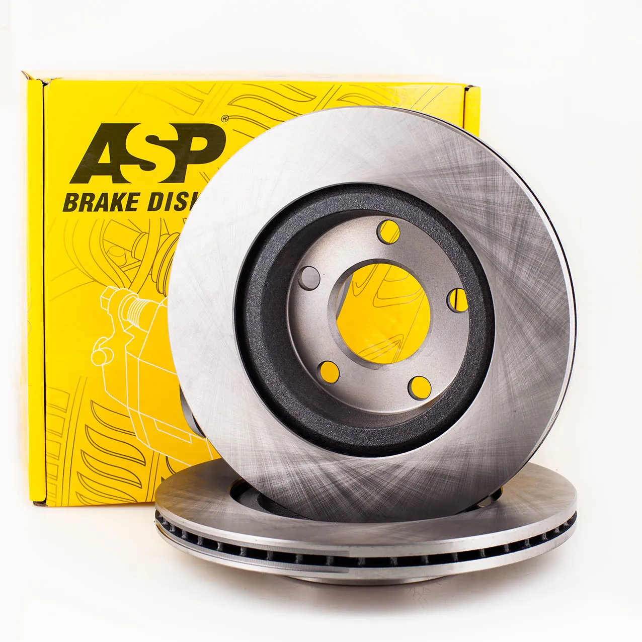 Диск тормозной передний AUDI A4(B5)/ VW PASSAT B5 /VENT.D=280MM ASP 320223