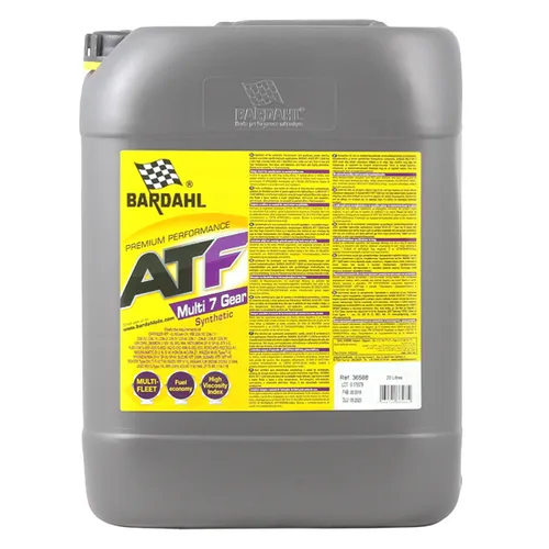 Масло трансмиссионное Bardahl ATF 7 Gear 20 л 36588