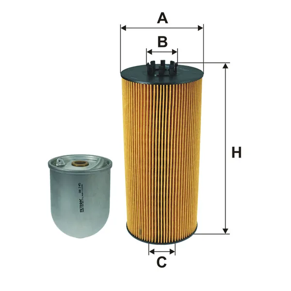 Фильтр масляный FILTRON OK651/4-2x