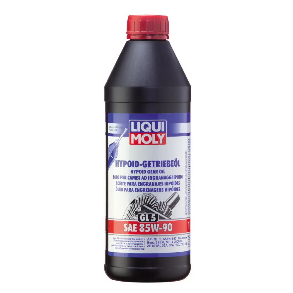 Масло трансмиссионное LIQUI MOLY Hypoid-Getriebeoil GL-5 85W-90 1 л  1956 / 1035 / 8968