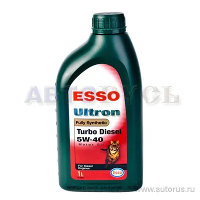 Масло моторное ESSO Ultron Turbo Diesel 5W-40 синтетическое 1 л 141890
