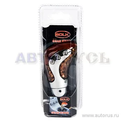 Рукоятка ручки КПП универсальная дерево BOLK BK01707