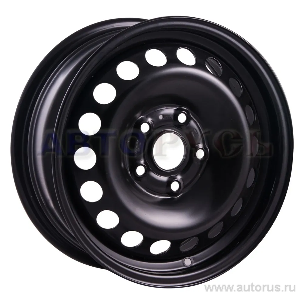 Диск штампованный R15 6J 5x112/57.1 ET43 Magnetto 15004 AM Black 15004bk
