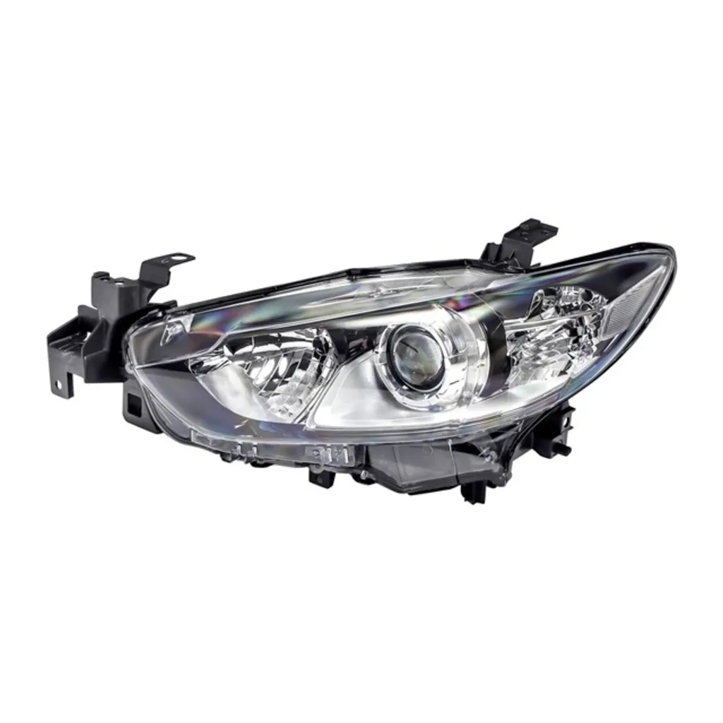 Фара левая черная DEPO 216-1167L-LDEM2