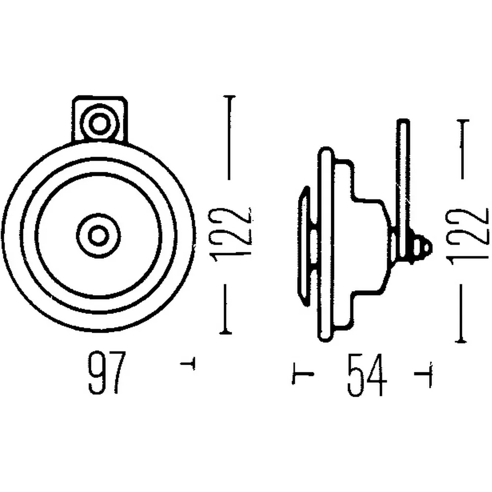 Сигнал 3AL002952-841 HELLA 3AL002952841