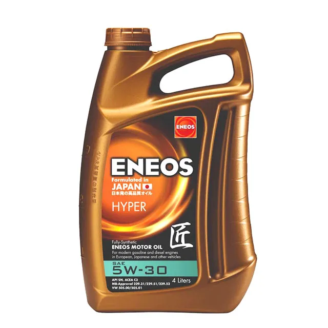 Масло моторное ENEOS Hyper 5W-30 синтетическое 4 л EU0030301N