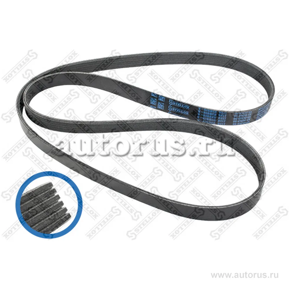 Ремень поликлиновый 6PK1610 IVECO, Audi A4 1.9TDi 01>, Volvo 850/96 STELLOX 06-01610-SX