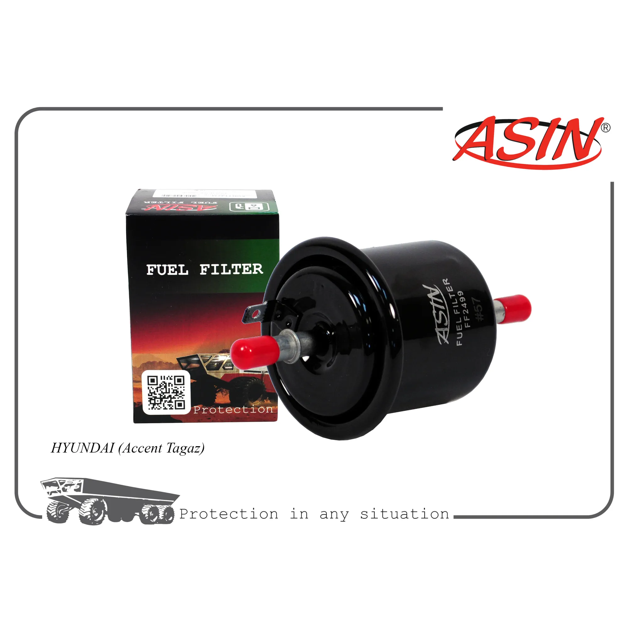 Фильтр топливный 31911-25000/ASIN.FF2499 ASIN ASIN ASINFF2499