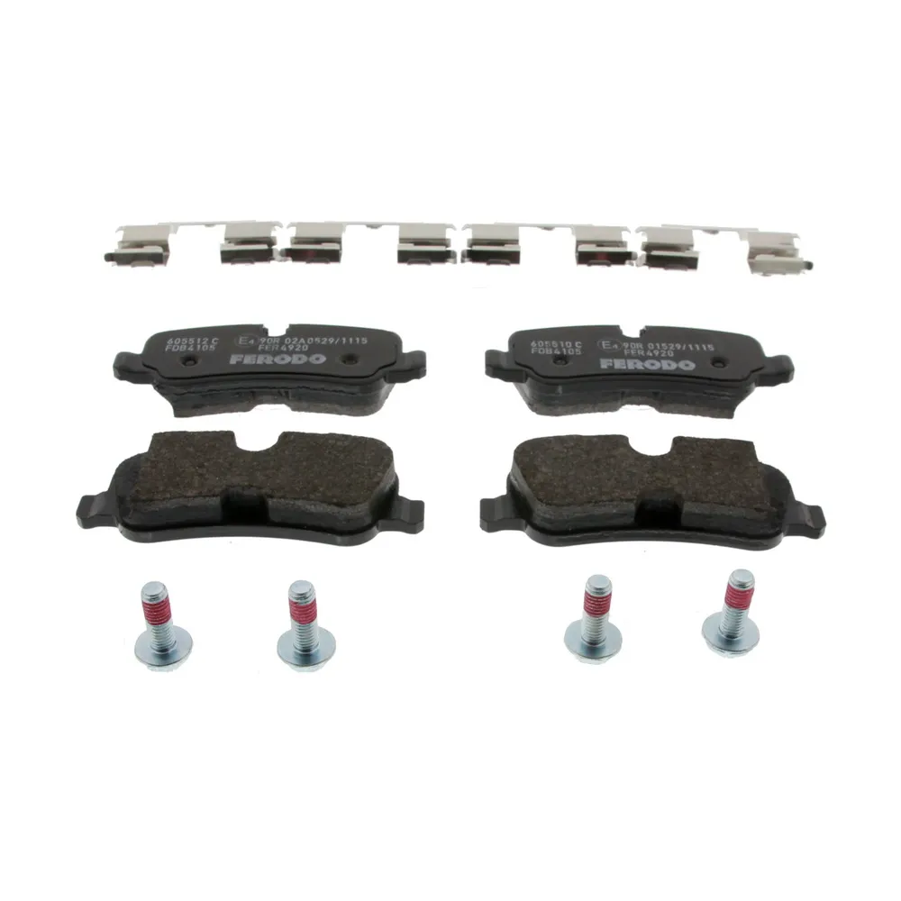 Колодки дисковые з. LANDROVER DISCOVERY RANGE ROVER 4.4I V8 2.7TD V6 04 FERODO FDB4105