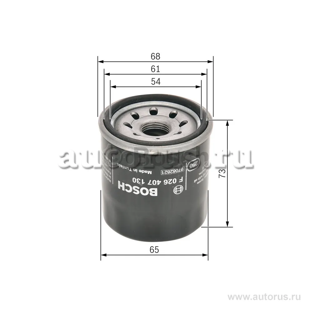 Фильтр масляный CHEVROLET Aveo / Cobalt BOSCH F 026 407 130