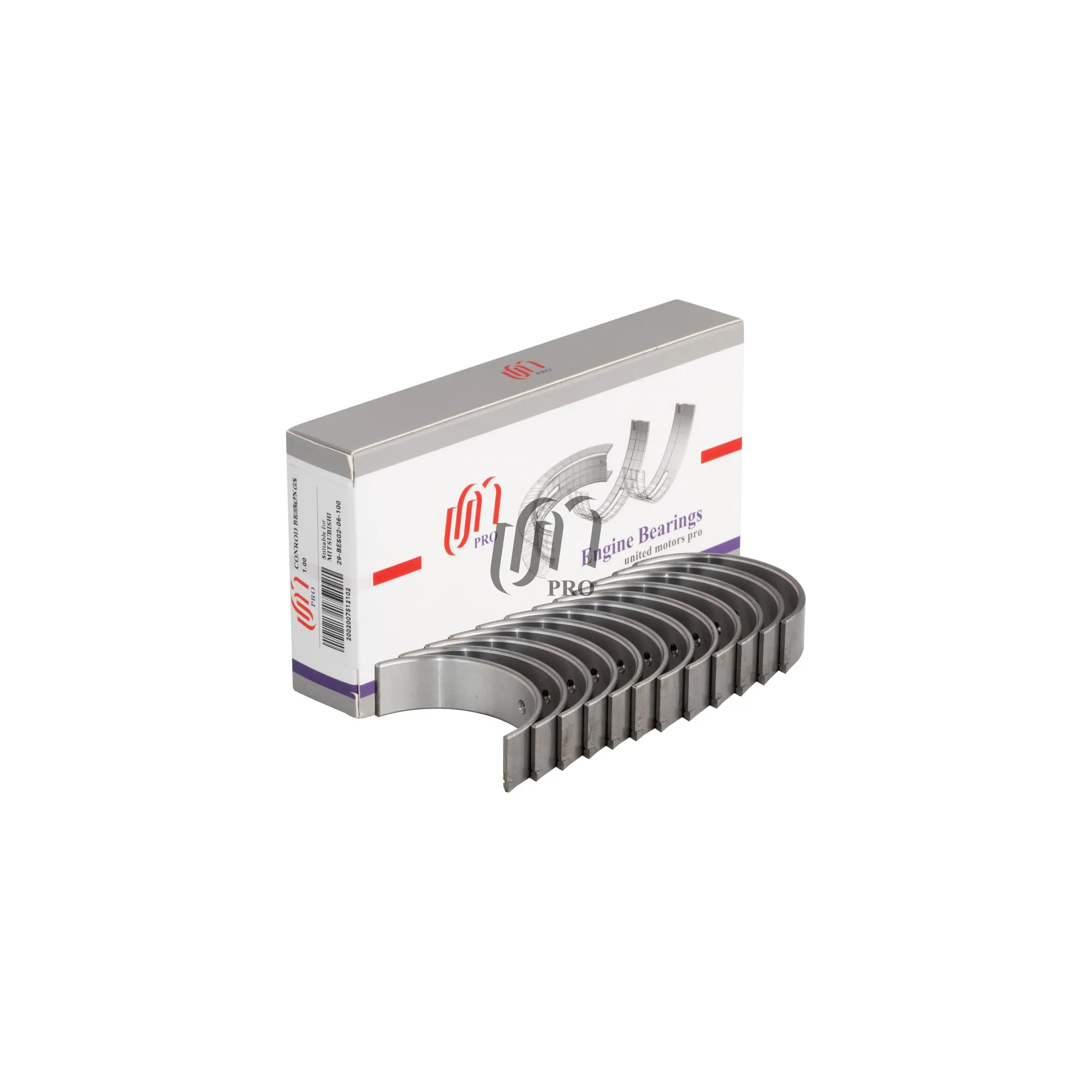 Вкладыши шатунные 1.00 MITSUBISHI 6G72 UM UNITED MOTORS UMPRO 29BES0206100