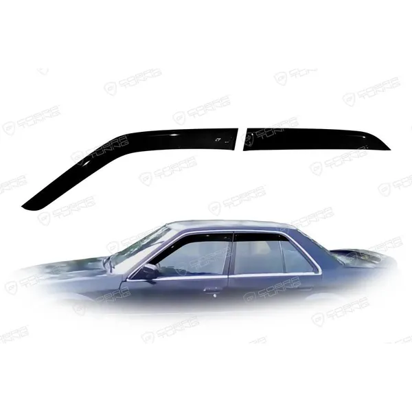 Дефлектора на окна Nissan Bluebird Sd (U12) 1987-1991EuroStandard деф.окон Cobra Tuning NE15887