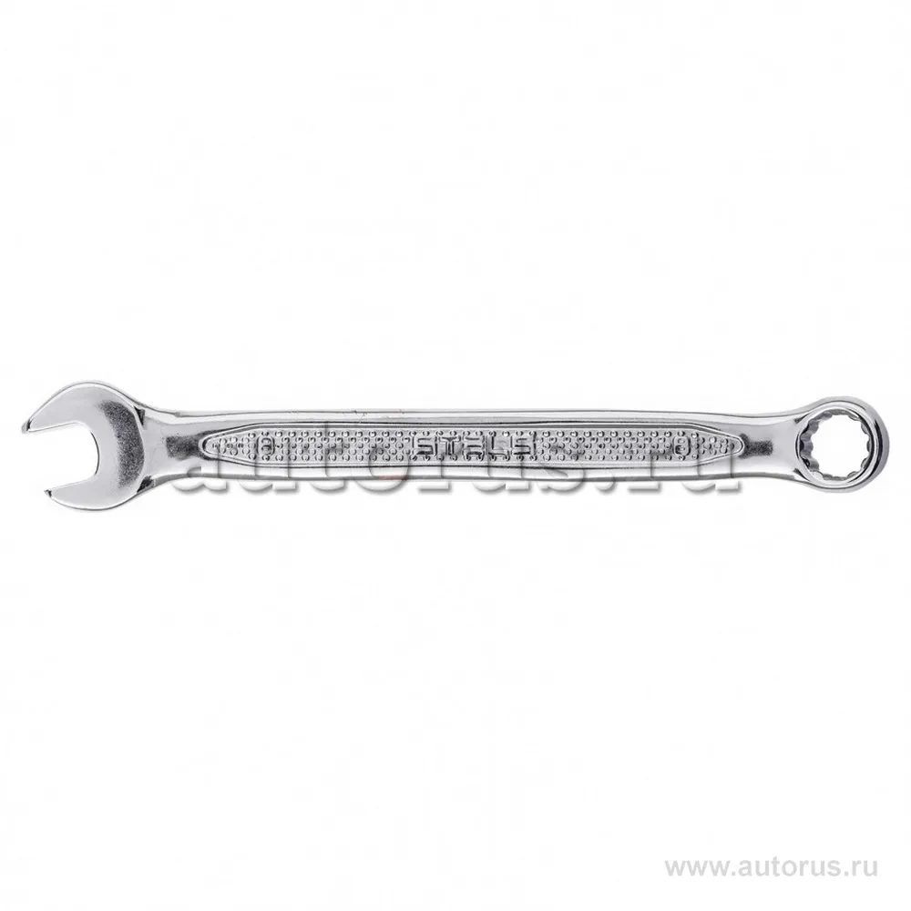 Ключ комбинированный, 8 мм, CrV, антислип STELS 15245