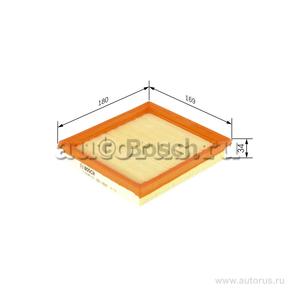 Фильтр воздушный INFINITI EX50/G35/G25 / NISSAN 370Z BOSCH F 026 400 130