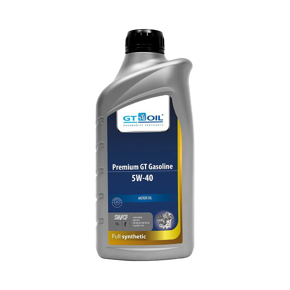Масло моторное GT OIL Premium GT Gasoline 5W-40 синтетическое 1 л 8809059407219