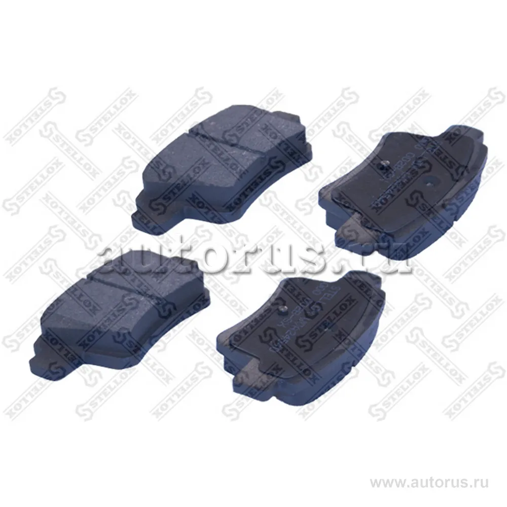 Колодки диск. з. Citroen C4 Picasso 06 STELLOX 000002_SX