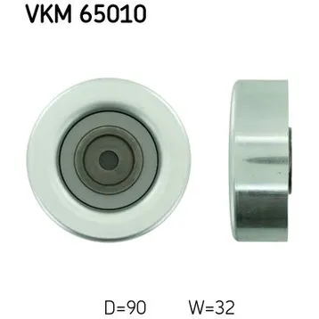 Ролик натяжителя приводного ремня MITSUBISHI Grandis/Outlander I mot.2,0/2,4L SKF VKM 65010