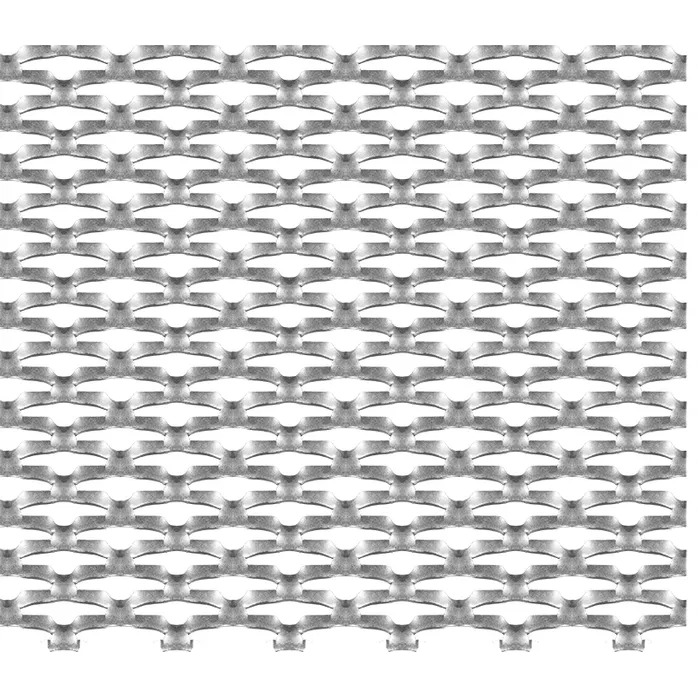 Сетка защитная 1000x250 мм . 15x6.5 мм . соты, алюминий, серебро Streck Cr15Alusilver