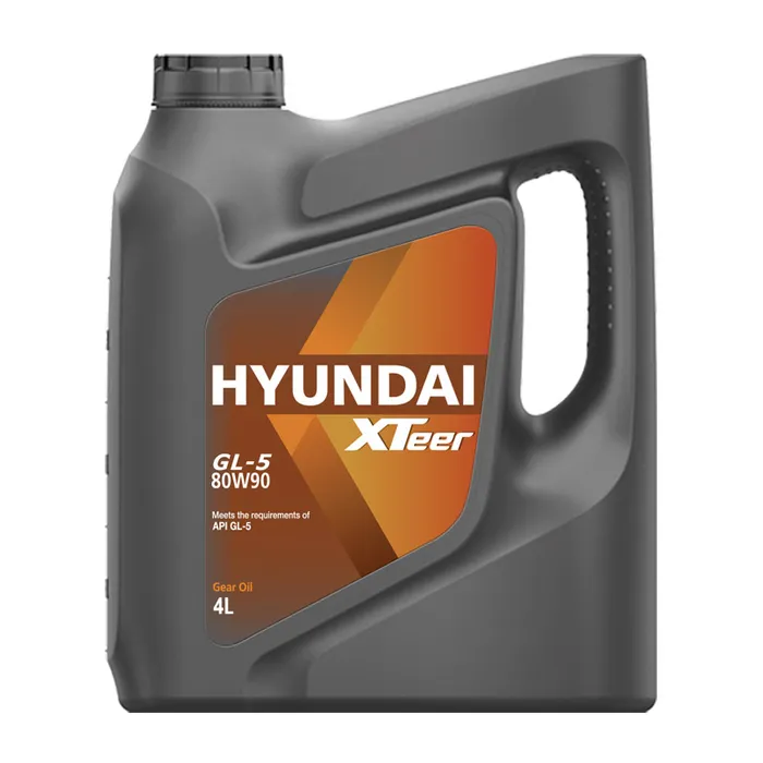 Масло трансмиссионное HYUNDAI XTeer Gear Oil-5 80W90, 4 л 1041422