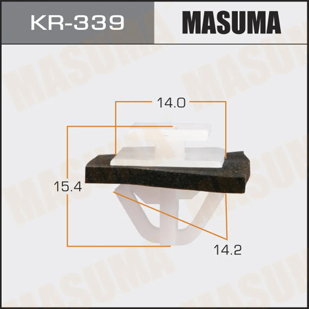 Клипса пластиковая HYUNDAI/KIA MASUMA KR339