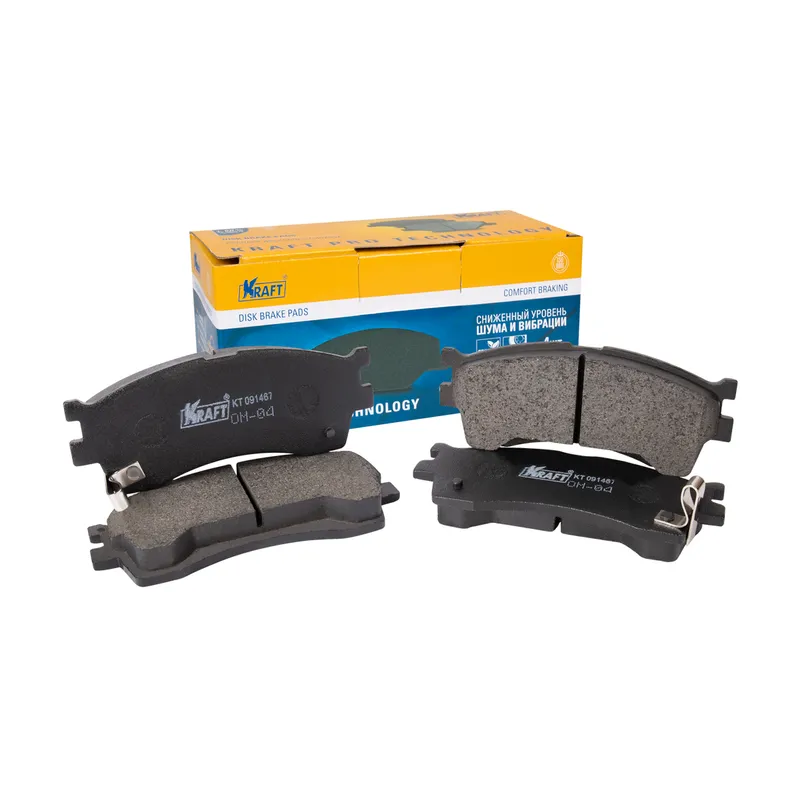 Колодки передние Kia Rio (00-05), Spectra (04-09) KRAFT KT091467