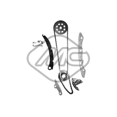 РЕМКОМПЛЕКТ ЦЕПИ ГРМ HONDA CIVIC 1.8/2.0i 01- ПОЛНЫЙ Metalcaucho 06174