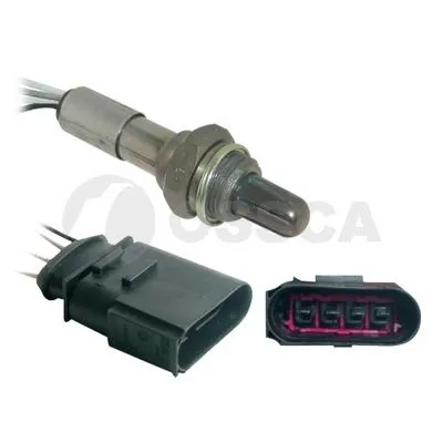 Датчик кислородный 4 х контактный AUDI SEAT SKODA VW 1 8T 2 0 97 OSSCA 07859