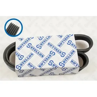 Ремень поликлиновый 6PK906 VW Golf IV, Skoda Oktavia, Seat Toledo STELLOX 06-00906-SX