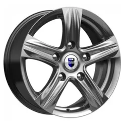 Диск литой R16 6.5J 5x114.3/67.1 ET46 КИК Легион-ориг.(КС498) Дарк платинум r71439
