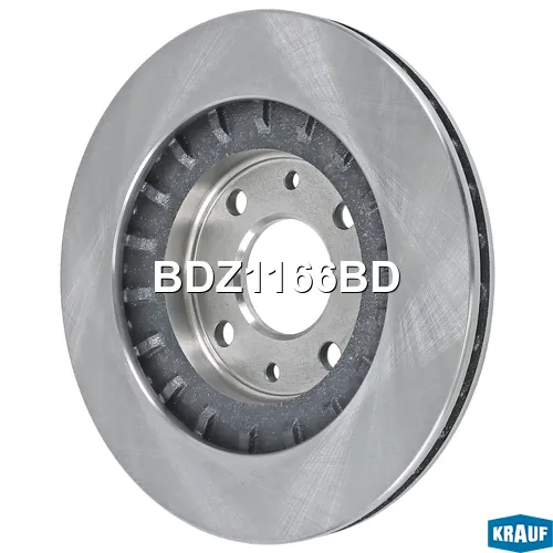 Диск тормозной KRAUF BDZ1166BD