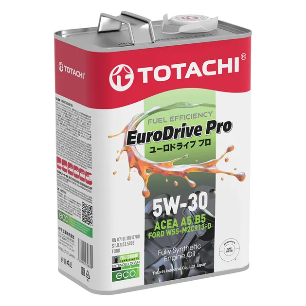 Масло моторное TOTACHI EURODRIVE PRO FE 5W-30 синтетическое 4 л E7904