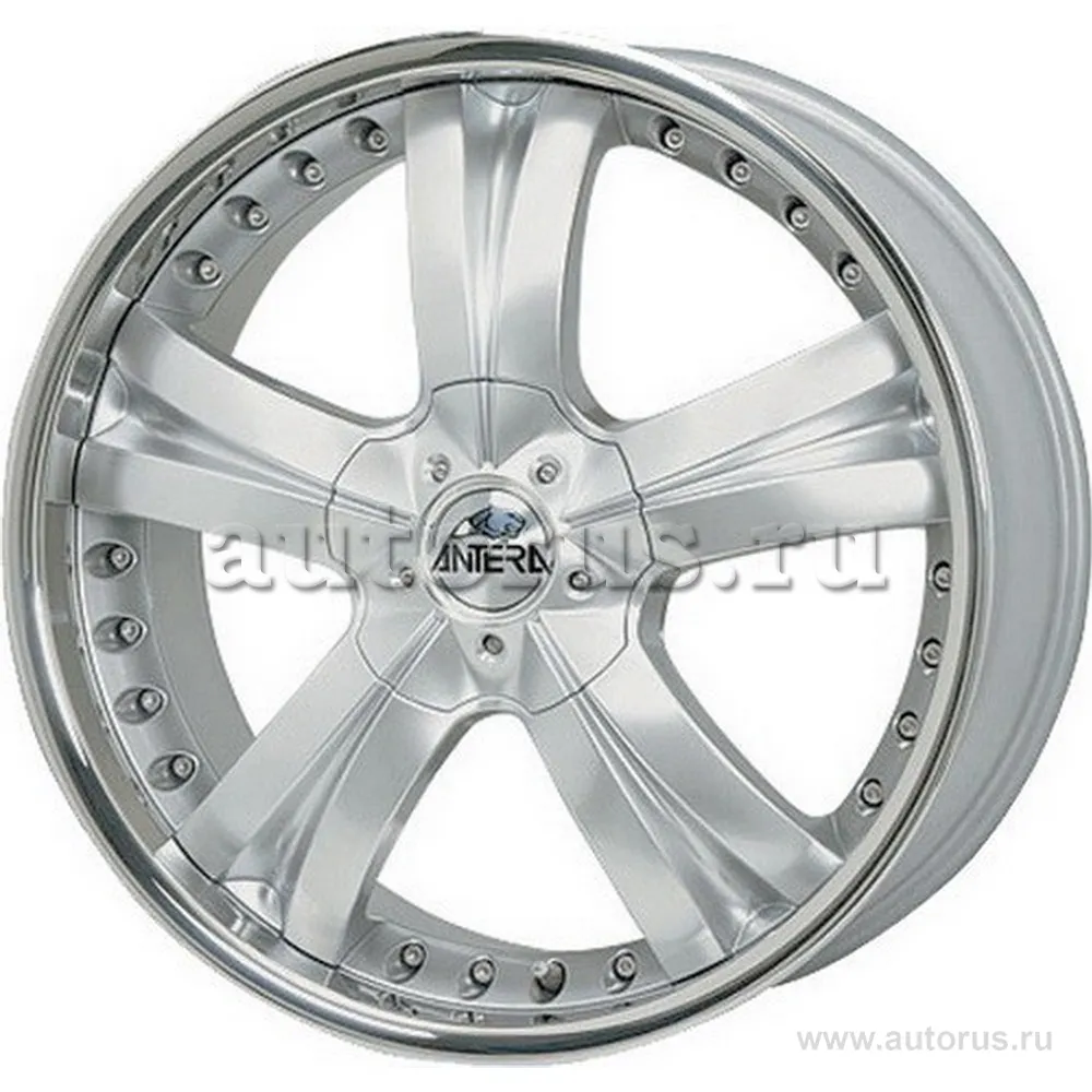 Диск литой R20 9.5J 5x120/65.1 ET55 ANTERA 345 Silver Lip Polished 345950D09