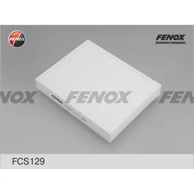 Салонный фильтр FORD FIESTA 01-08 1.25-1.6, 1.4TD, 1.6TD, FUSION 0 FENOX FCS129