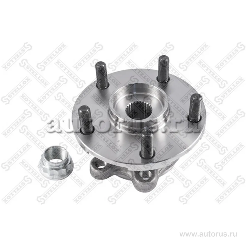 К-кт подшипника ступицы передней со ступицей Toyota RAV/Auris 05> STELLOX 43-29026-SX