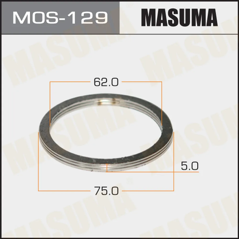 Кольцо глушителя (упаковка 20 шт, цена за 1 шт) MASUMA MOS129