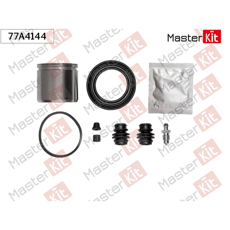 Ремкомплект тормозного суппорта+поршень Ford FIESTA VI (CB1, CCN) 2008 - MASTERKIT 77A4144