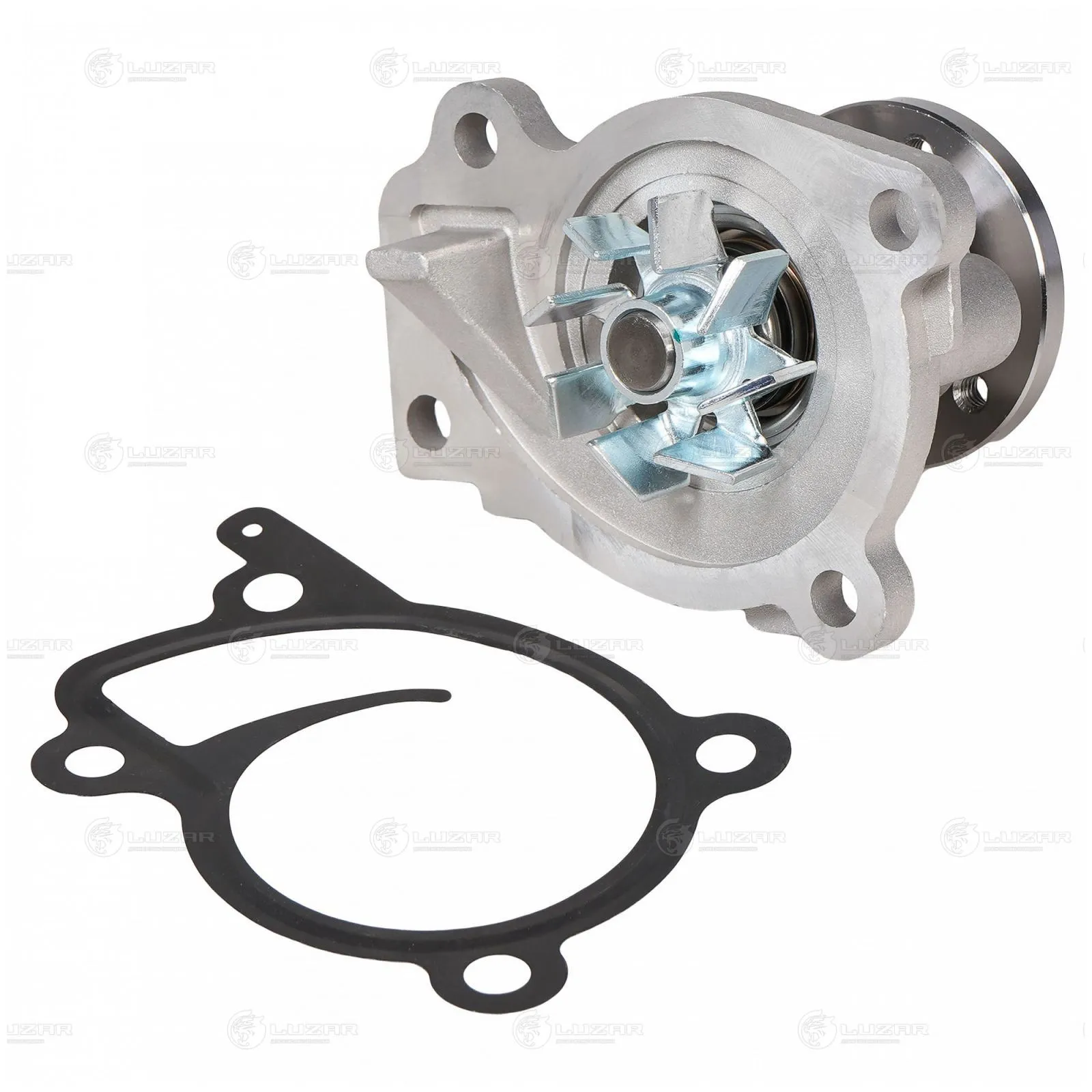 Насос водяной для а/м Лада Vesta (15-)/Renault Arkana (19-)/Duster (15-) 1.6i [H4M] LUZAR LWP 0999