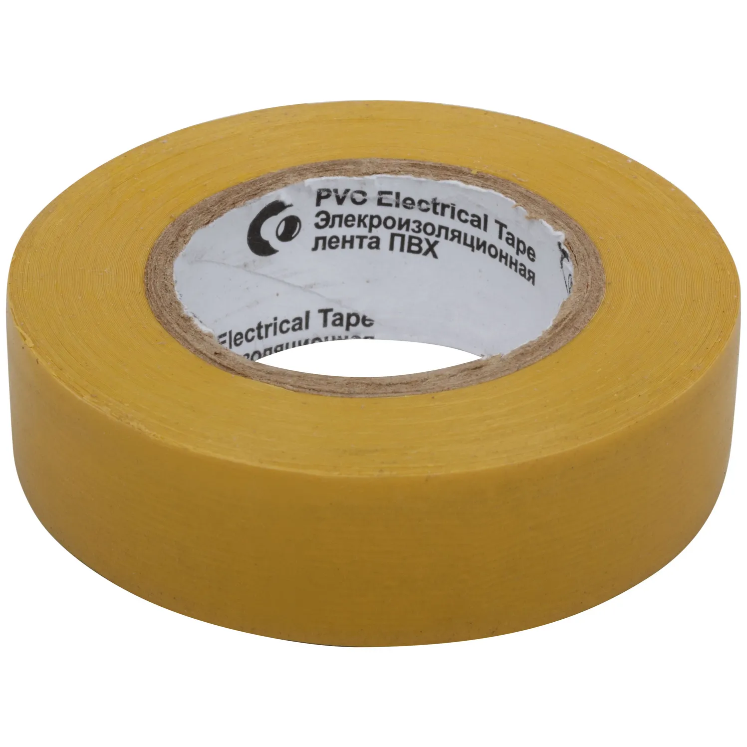 Изолента ROLLIX ПВХ 19 мм x 0,15 мм х 20 м желтая Rollix 11033