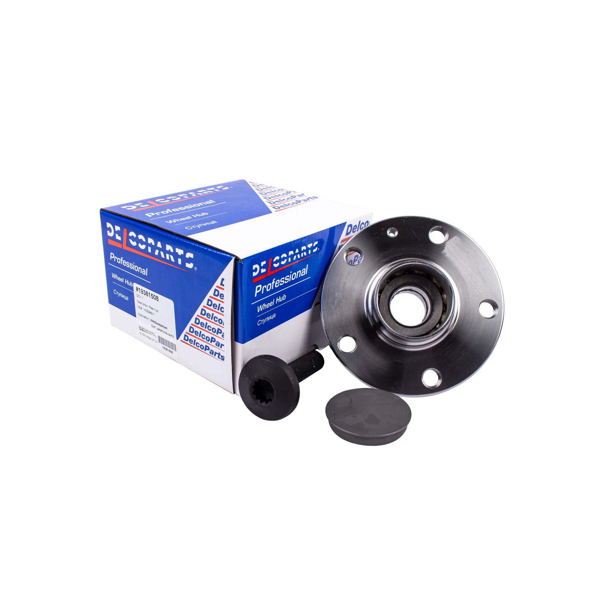 Ступица задняя VW GOLF, JETTA, Skoda OCTAVIA, Audi A3 DelcoParts 19381508