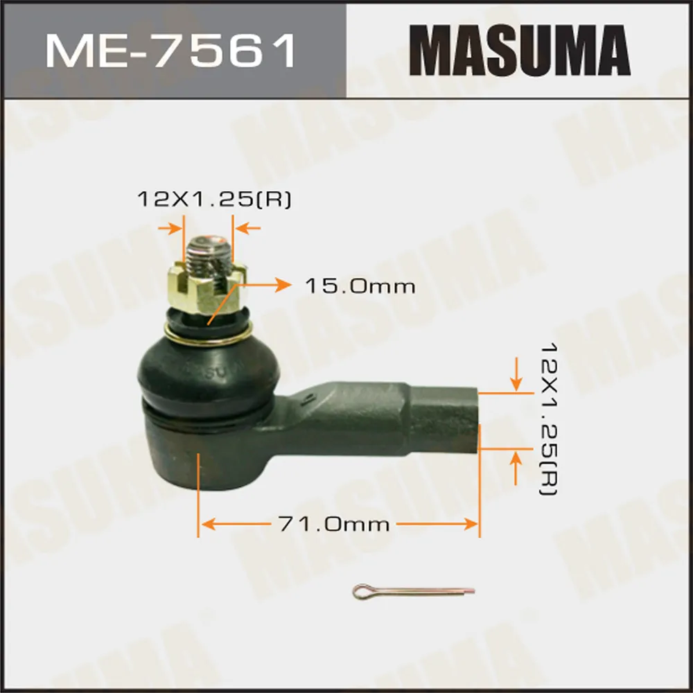 Наконечник рулевой тяги L/R MASUMA ME-7561