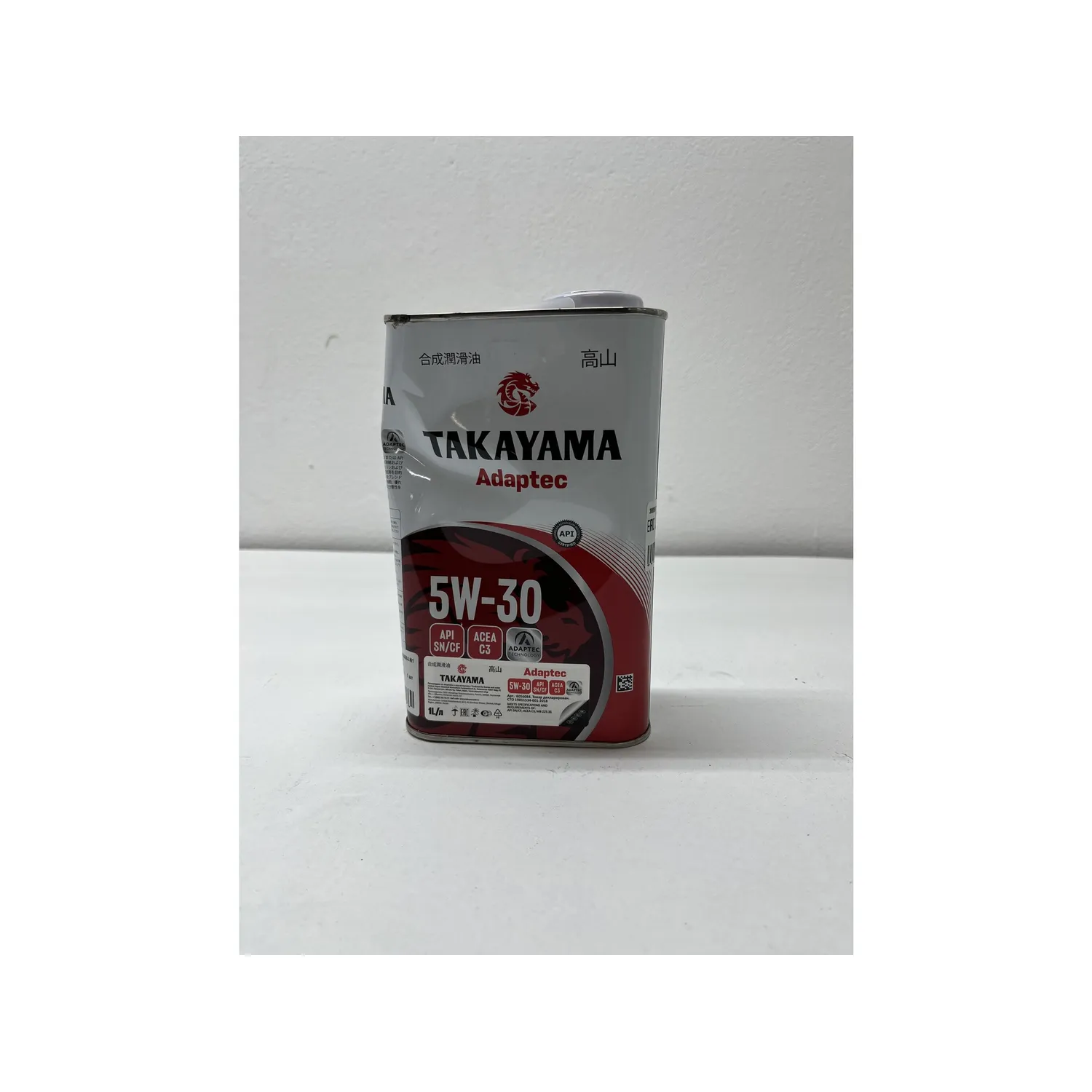 Масло моторное Takayama Adaptec 5W-30 синтетическое 1 л УЦЕНКА! 6056084-N1