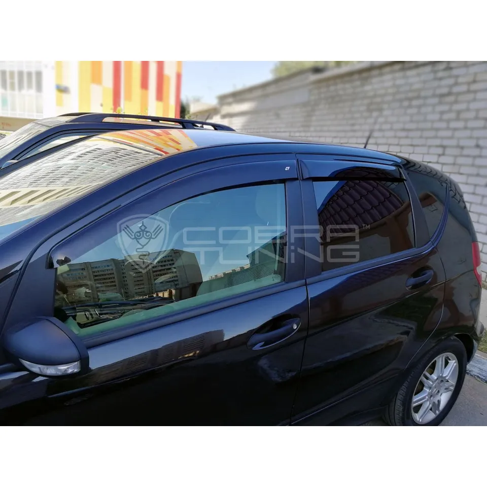 Дефлектора на окна Mercedes Benz A-class (W169) 2004-2012 деф.окон Cobra Tuning M32704