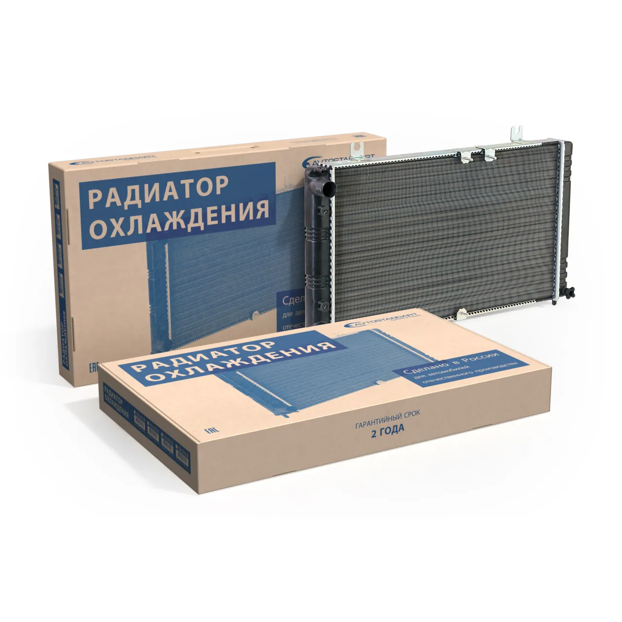 Радиатор охлаждения ВАЗ 2170 AVTOSTANDART 21700130101288