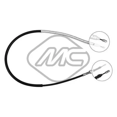 Трос ручника CIT XANTIA ALL TURBO CT-TDS 2/1 SX-LH Metalcaucho 80818