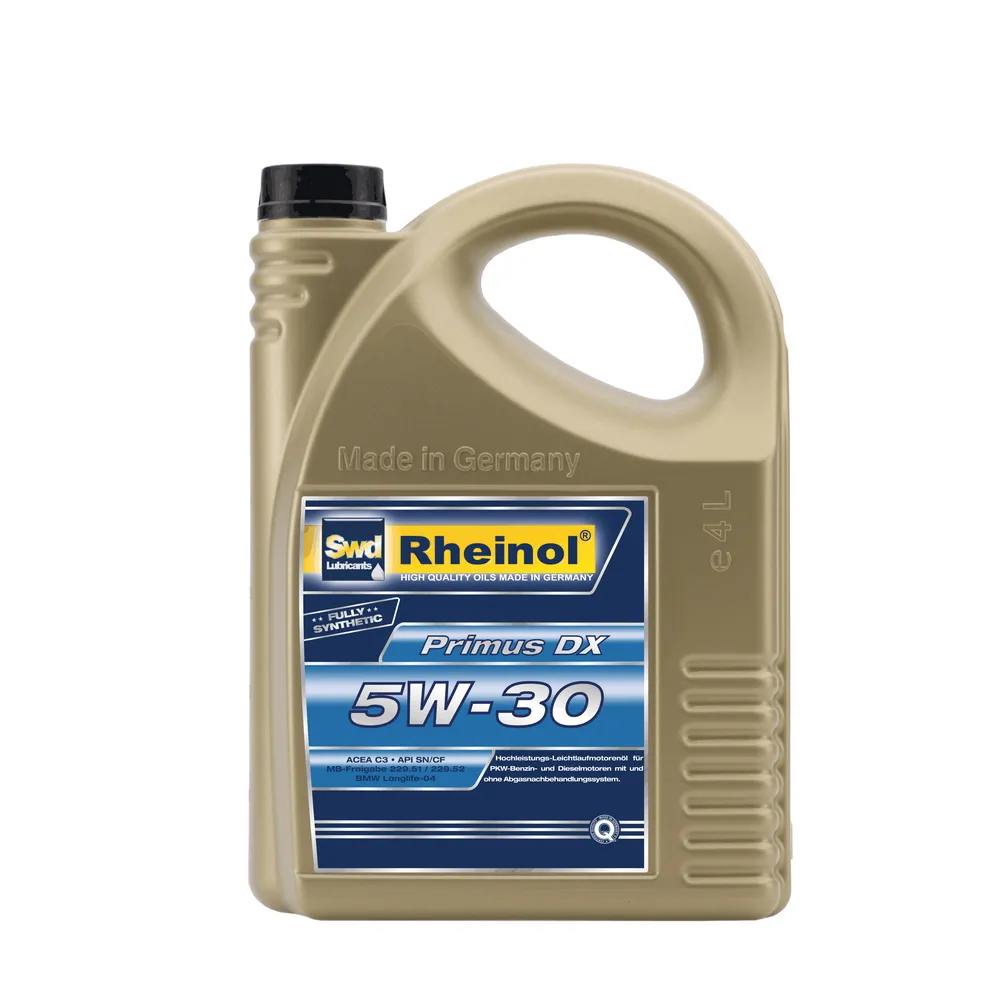 Масло моторное SWD RHEINOL Primus DX 5W-30 синтетическое 4 л 31228,470