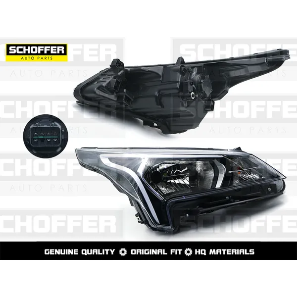 Фара правая Kia Rio Kia Rio X (IV 2020 - н.в.) SCHOFFER SHF12027