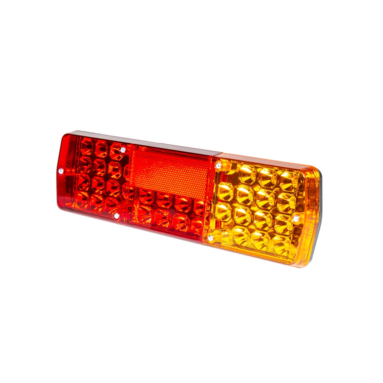 Фонарь задний левый с подсветкой 12В/24В (КАМАЗ, ЗИЛ, ГАЗ) AVTOELECTRICA ФП130-01 LED