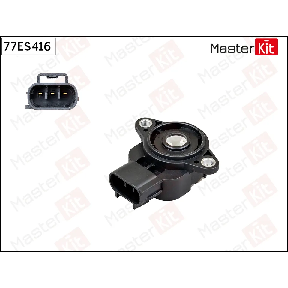 Датчик, положение дросс заслонки TOYOTA AURIS/AVENSIS/COROLLA MASTERKIT 77ES416